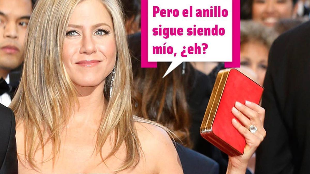 Jennifer Aniston se queda el anillo de compromiso