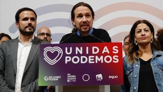 Iglesias evita la catástrofe y confía en gobernar con el PSOE