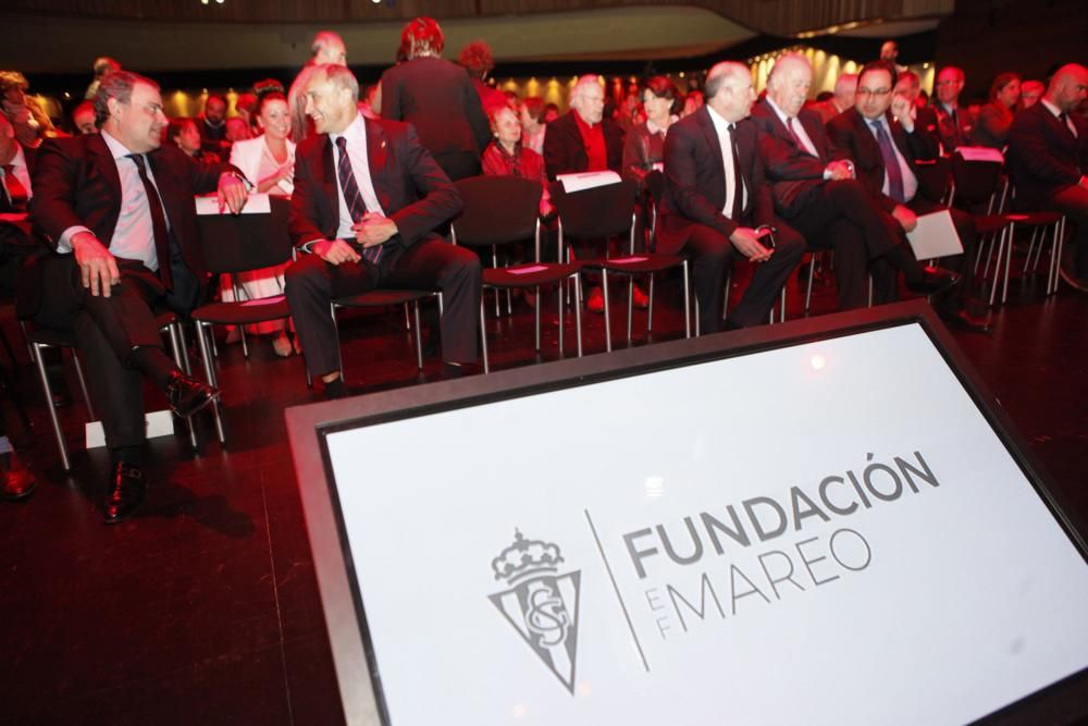 Presentación de la Fundación Escuela de Fútbol de Mareo Real Sporting de Gijón.