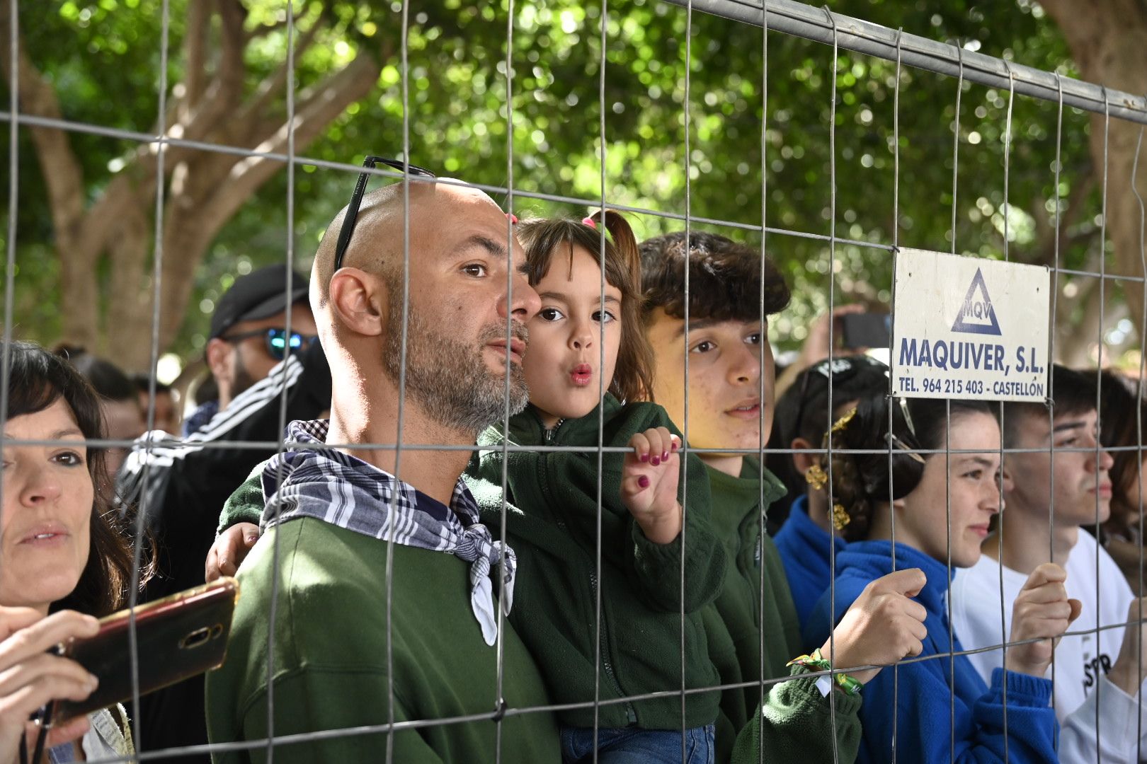 Las imágenes de la quinta 'mascletà' del concurso de Magdalena