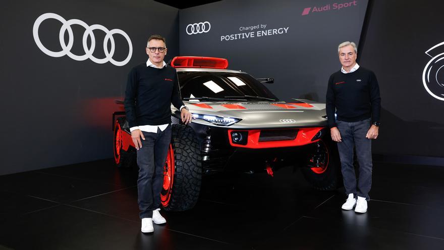 Sainz y Cruz, preparados para competir en el Dakar 2024