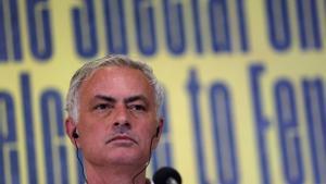 Press conference of new Fenerbahce head coach Jose Mourinho
