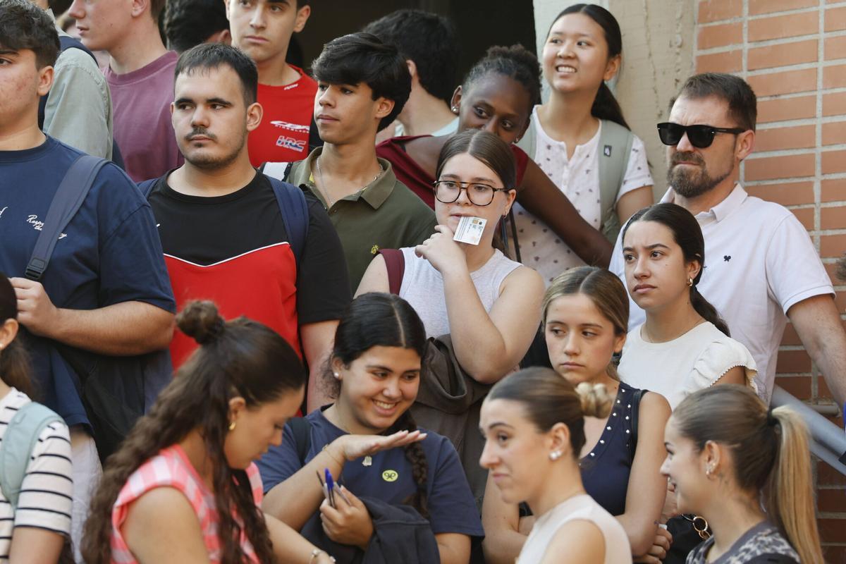 La primera jornada de la PAU, en imágenes