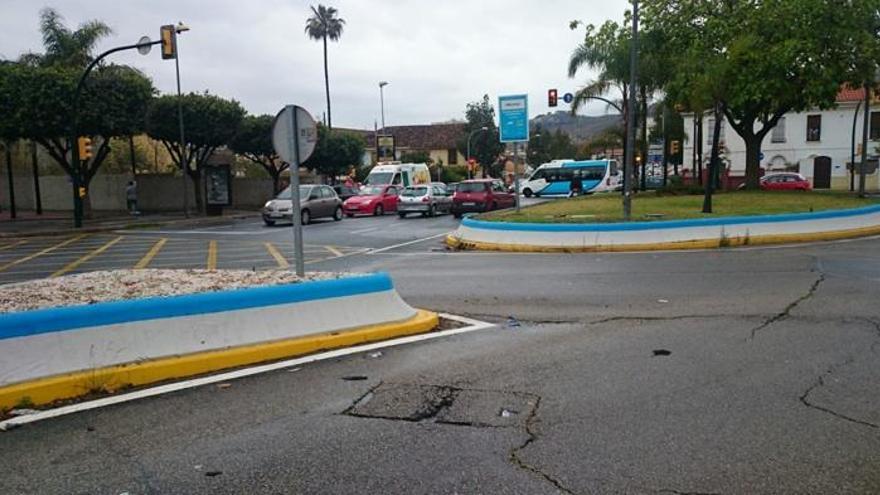 El accidente ha ocurrido en la calle Lorenza Correa