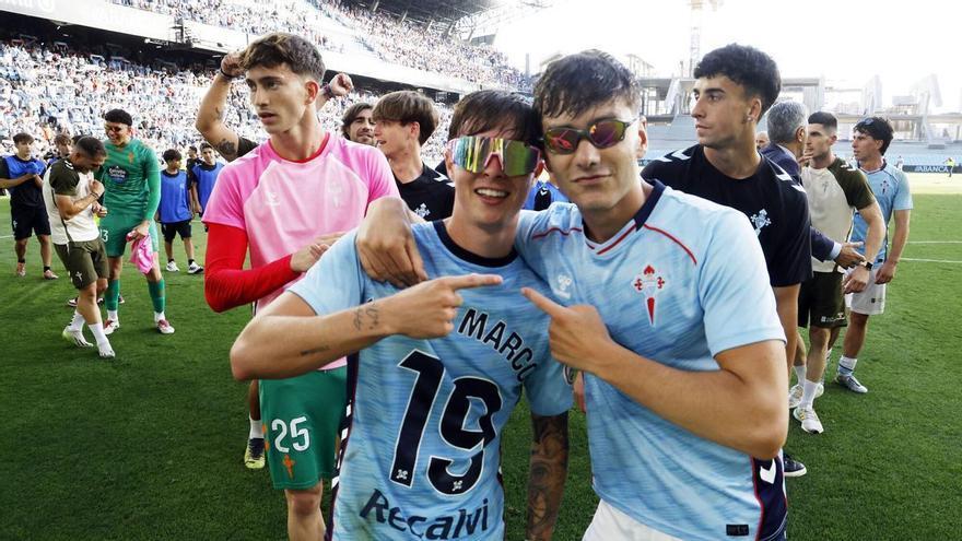 La celebración del ascenso de Celta Fortuna a Segunda División, en imágenes