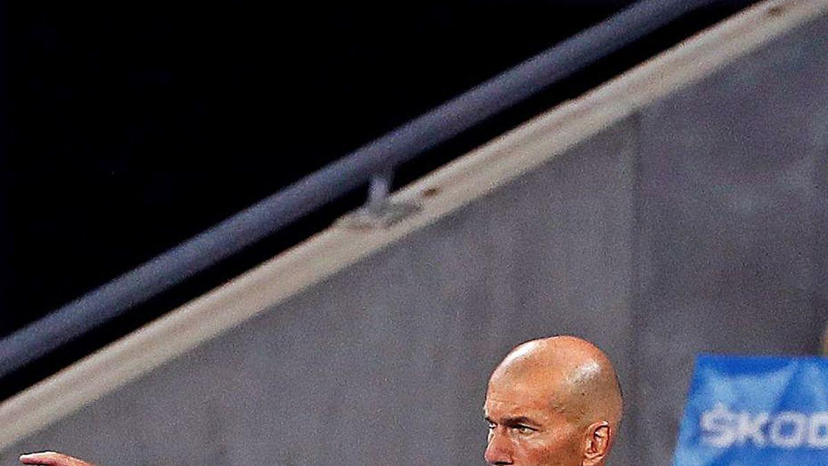 Zidedine Zidane, durante un partido.