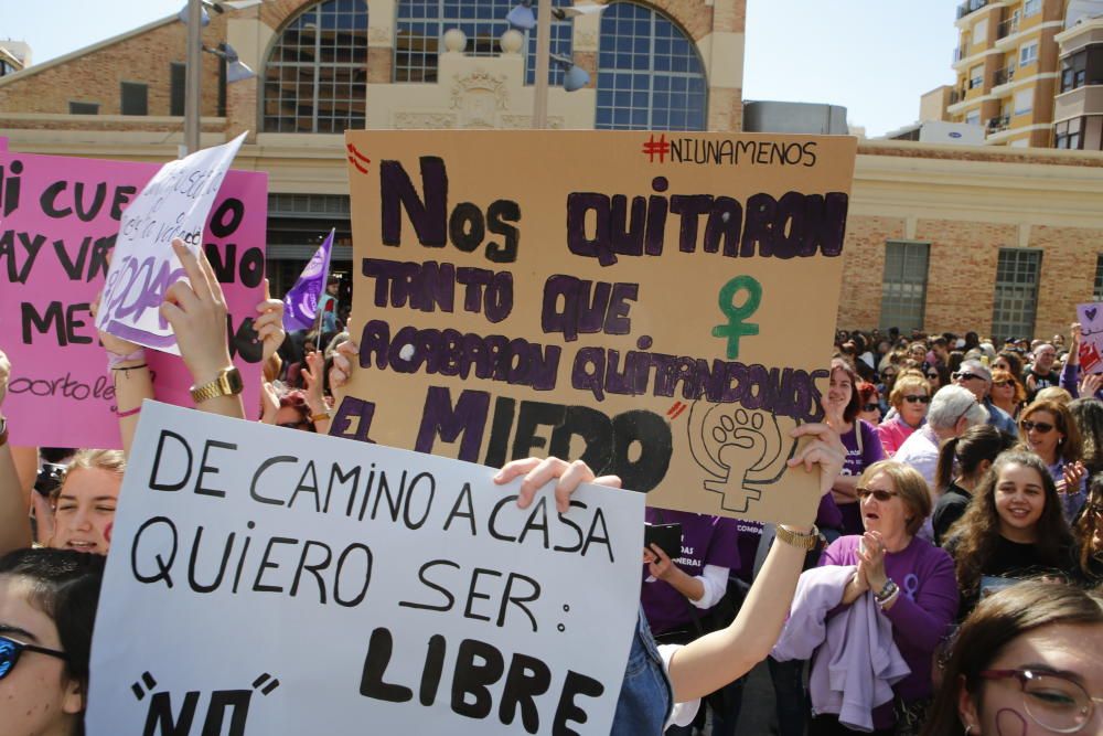 Movilización feminista en Alicante