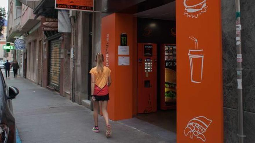 El «vending» gana terreno en Elche