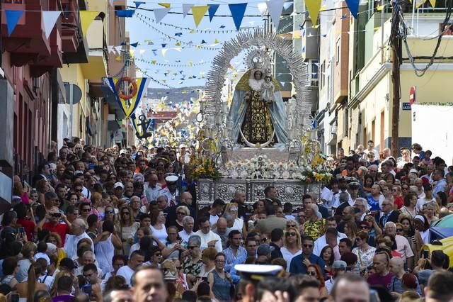 Procesión marítima de la Virgen del Carmen