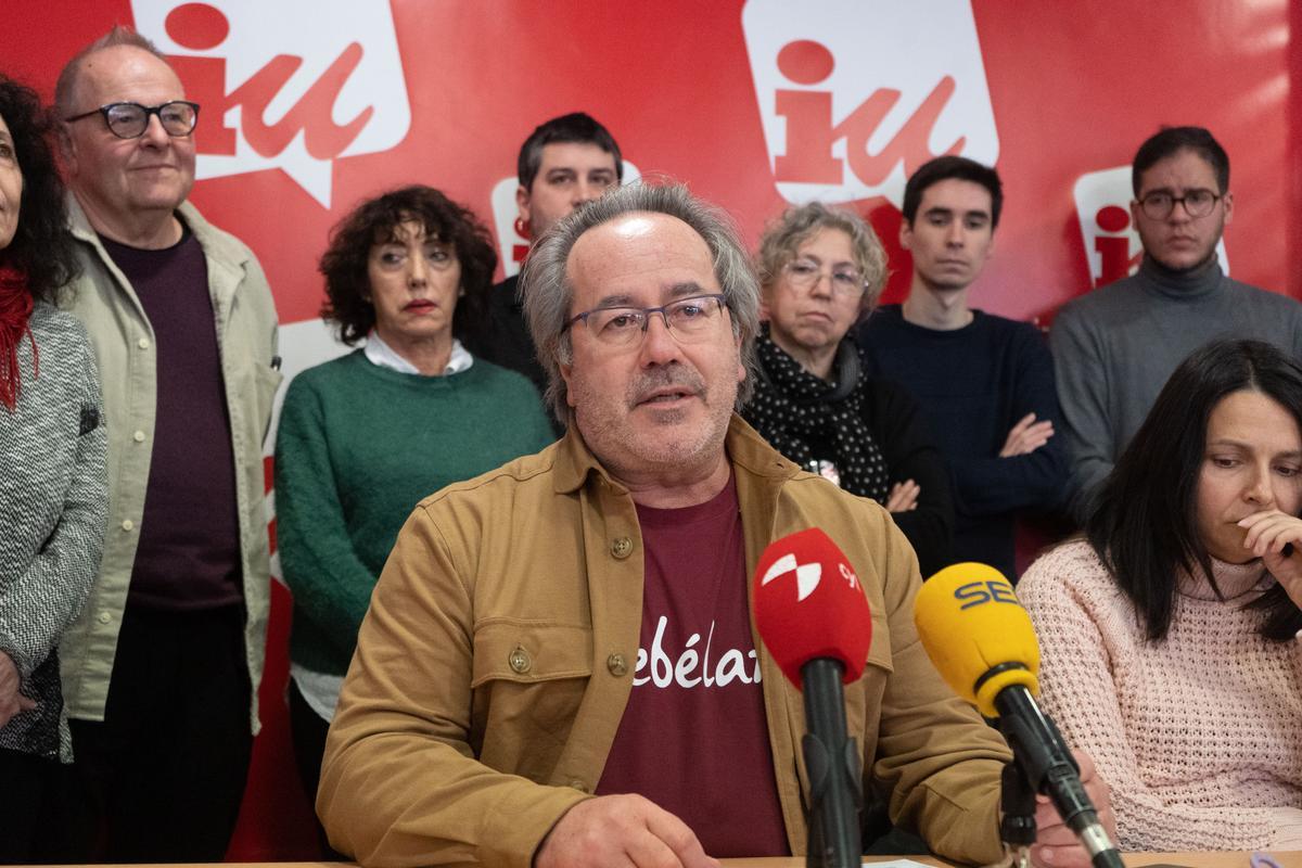 Presentación de la candidatura de Francisco Guarido (IU) a la Alcaldía de Zamora.