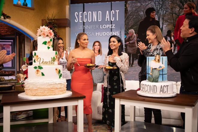 Jennifer Lopez, de celebración en 'Despierta América'