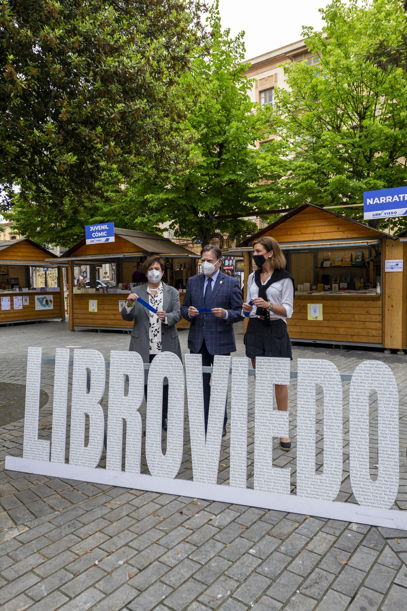 Inauguración de la feria Libroviedo