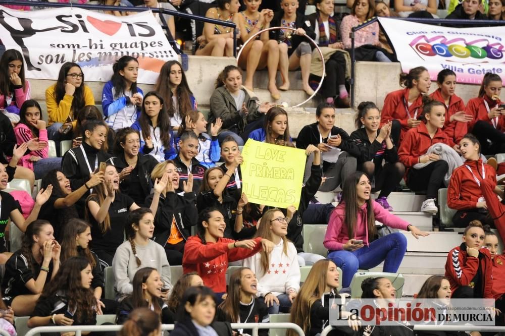 Campeonato de Gimnasia Rítmica: entrega de trofeos del sábado por la noche