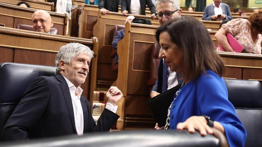 Robles non applaude quando Sánchez annuncia la pubblicazione di tutti i rapporti sulla crisi