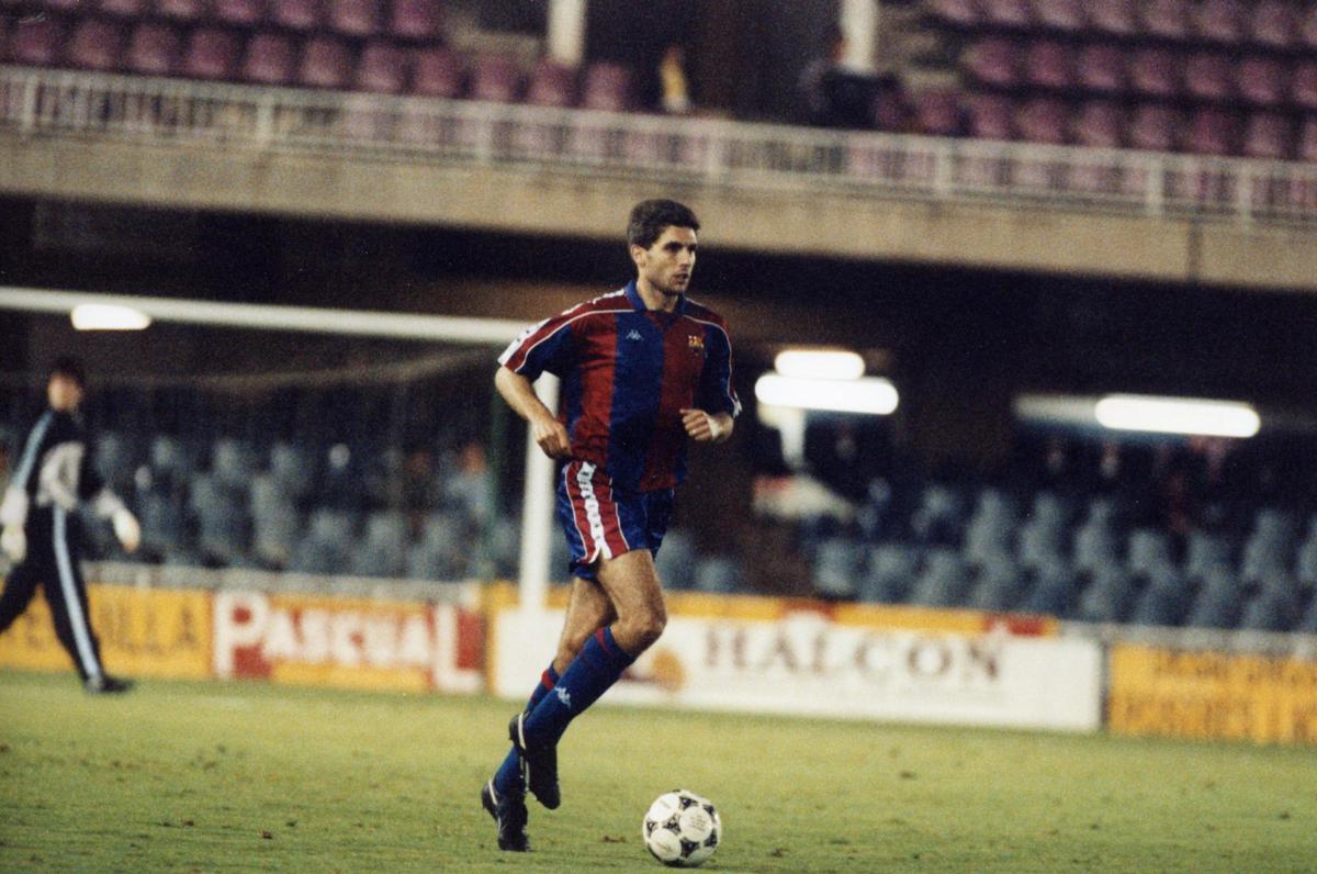 Delfí Geli va passar pel Barça i va arribar a tastar el primer equip