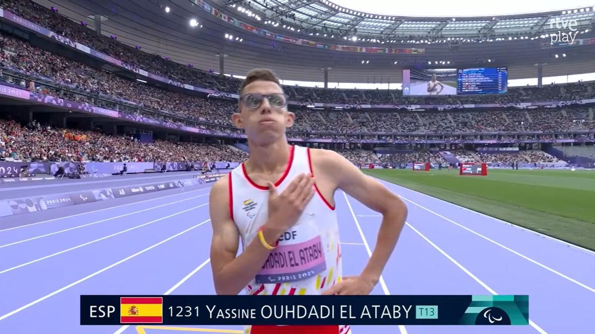 Exhibición de oro de Yassine Ouhdadi en los 5000 metros