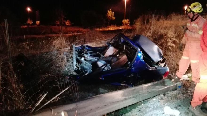 Una embarazada de 7 semanas, en la UCI tras el accidente de Ontinyent