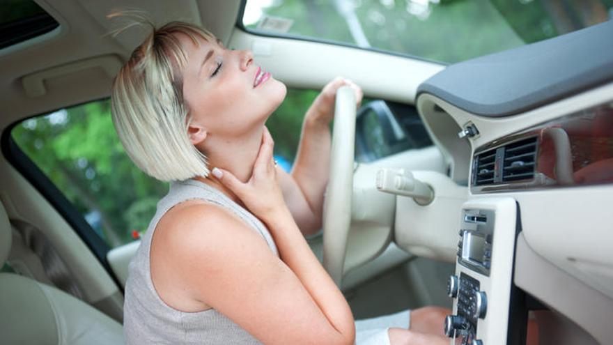 Evitar los viajes largos en coche con el aire acondicionado.