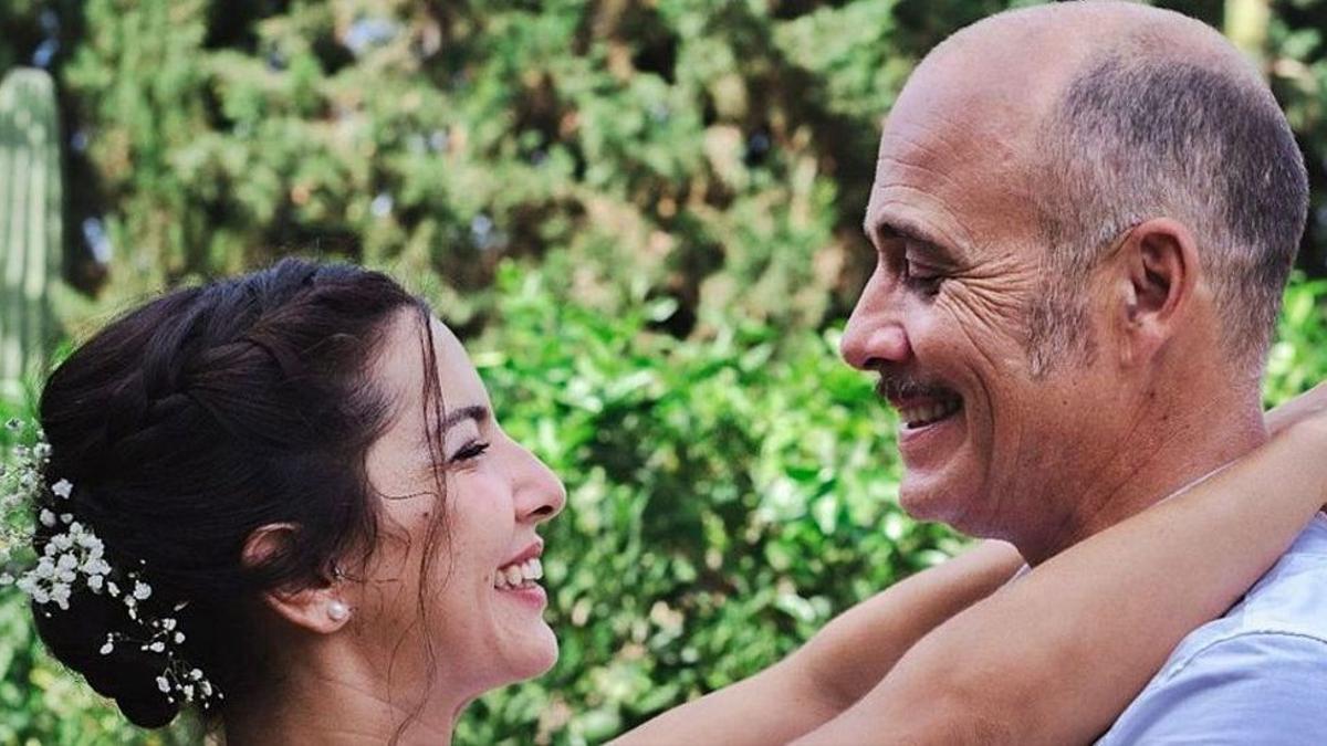 Àngela Moyà y Federico Fossati se casaron el pasado mes de septiembre, en situación de pandemia