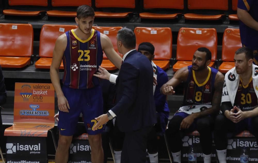 Partido de Euroleague Valencia Basket - FC Barcelona