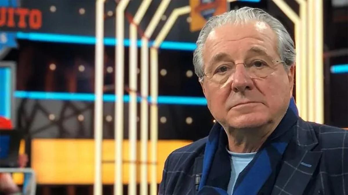 Jorge D'Alessandro en el plató del Chiringuito