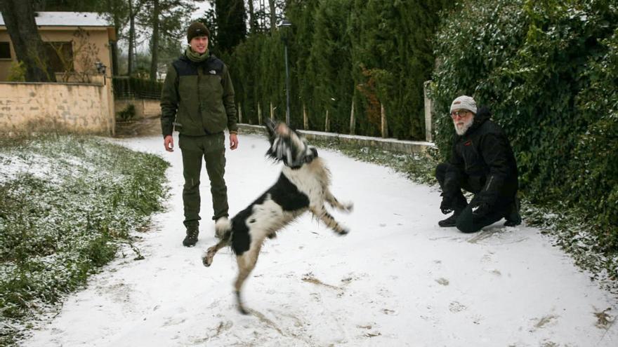 Nevadas débiles en los puntos más altos de l&#039;Alcoià y El Comtat