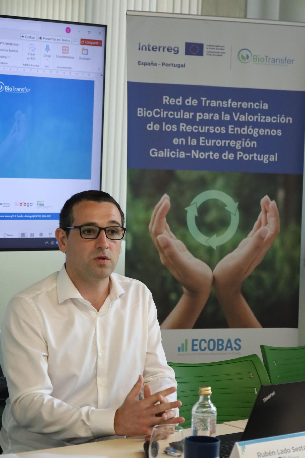 Rubén Lado é o investigador principal do proxecto.