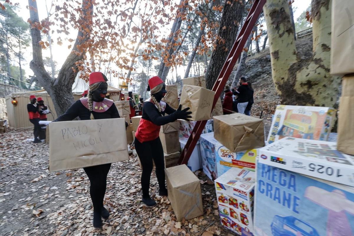 El Campamento Real de Alcoy ya tiene todo preparado para la llegada de los Reyes Magos