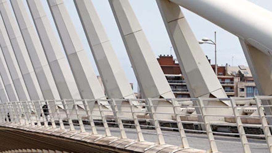 La ruta de los puentes en el Jardín del Turia