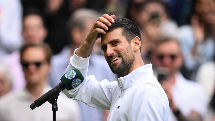 Djokovic: &quot;Sigo en Wimbledon y es lo único que pienso&quot;