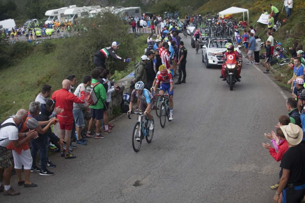 Vuelta ciclista a España. Lagos de Covadonga