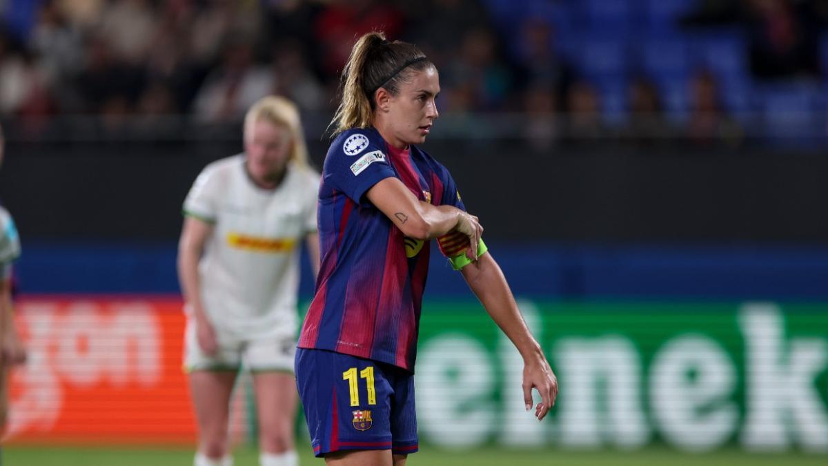 Alexia Putellas en la Champions