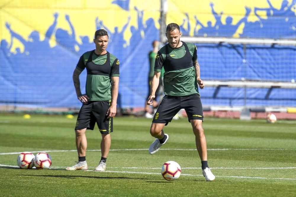 Entrenamiento de la UD Las Palmas (20/02/2019)