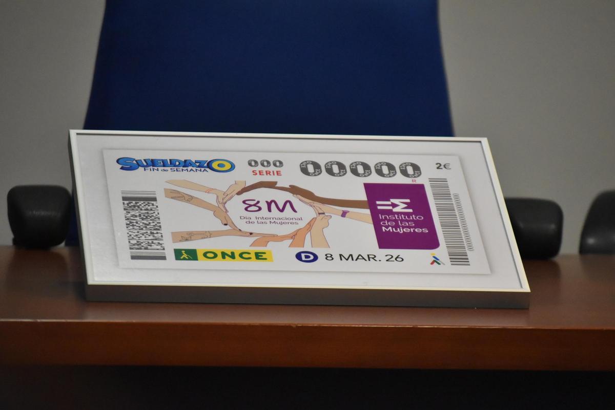 Galería | ONCE presenta su cupón del 8-M