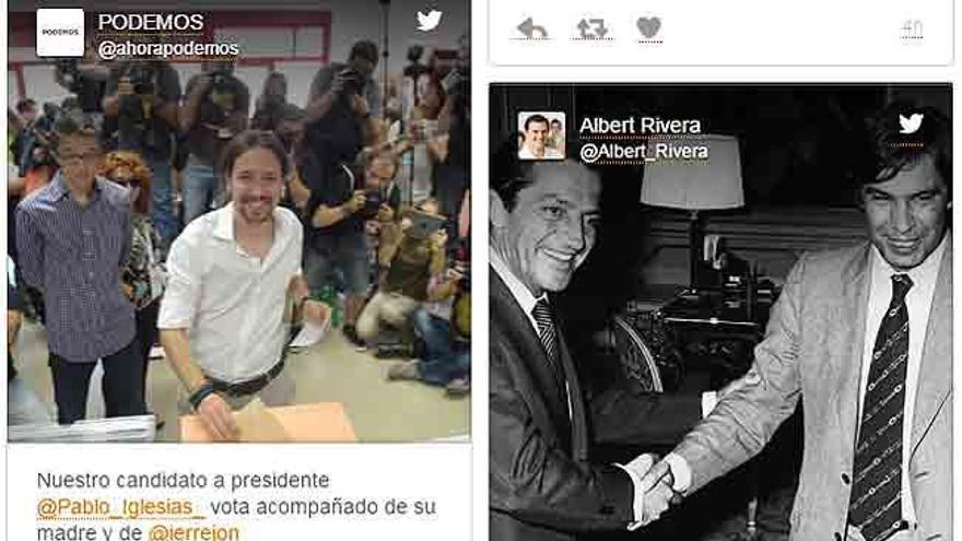 Sigue las reacciones de los candidatos al 26J en Twitter