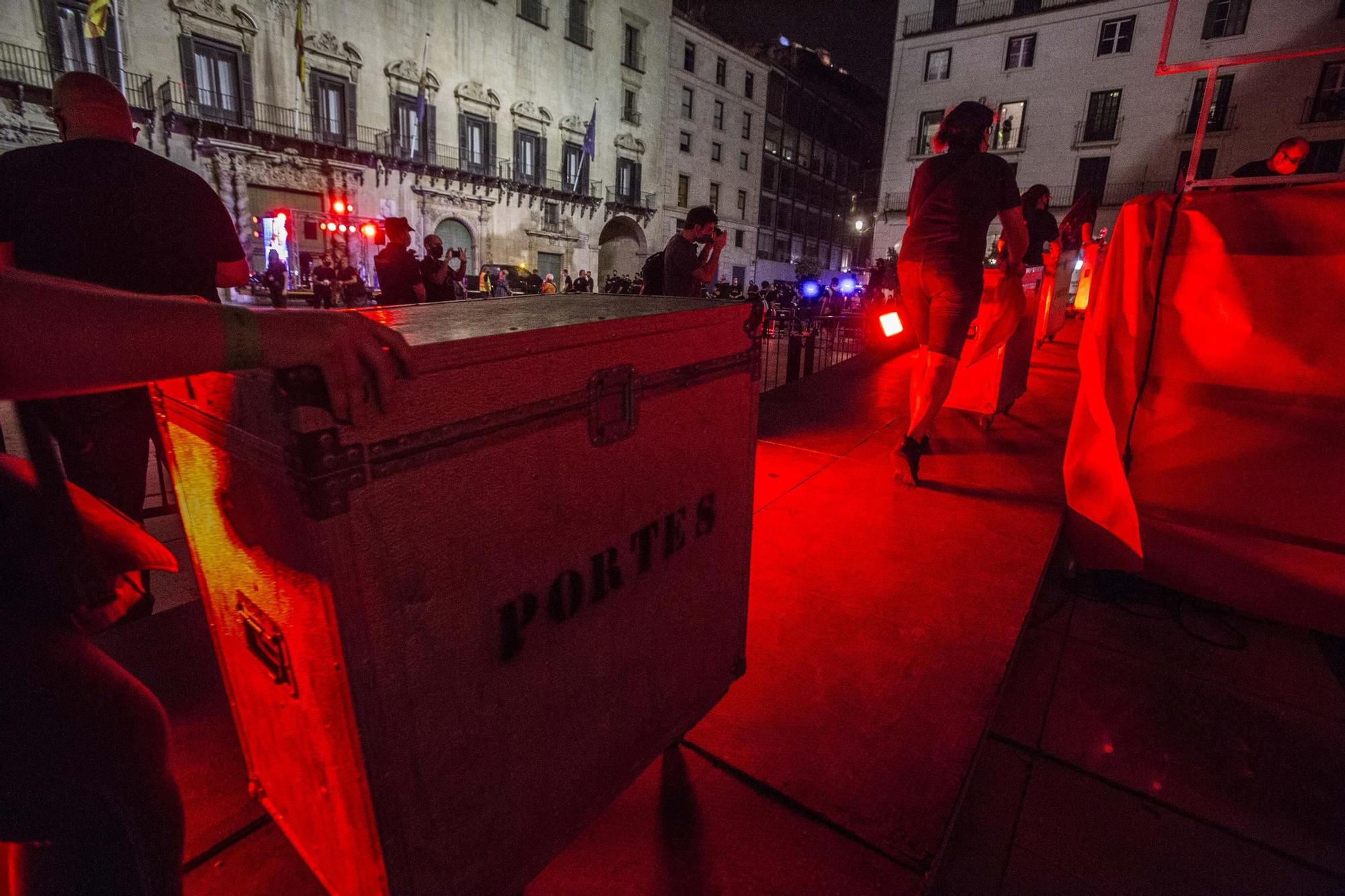 Manifestación de Alerta Roja