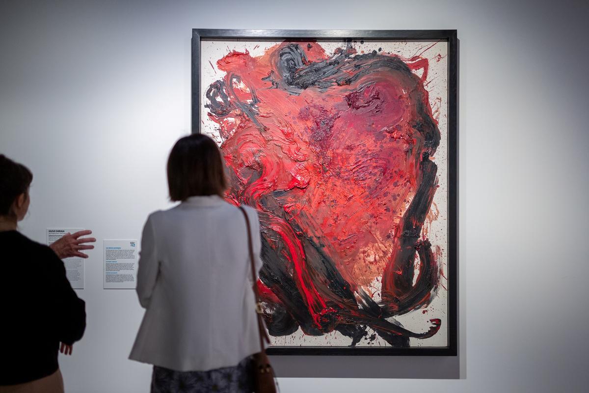 Una de las piezas de la exposición del Pompidou