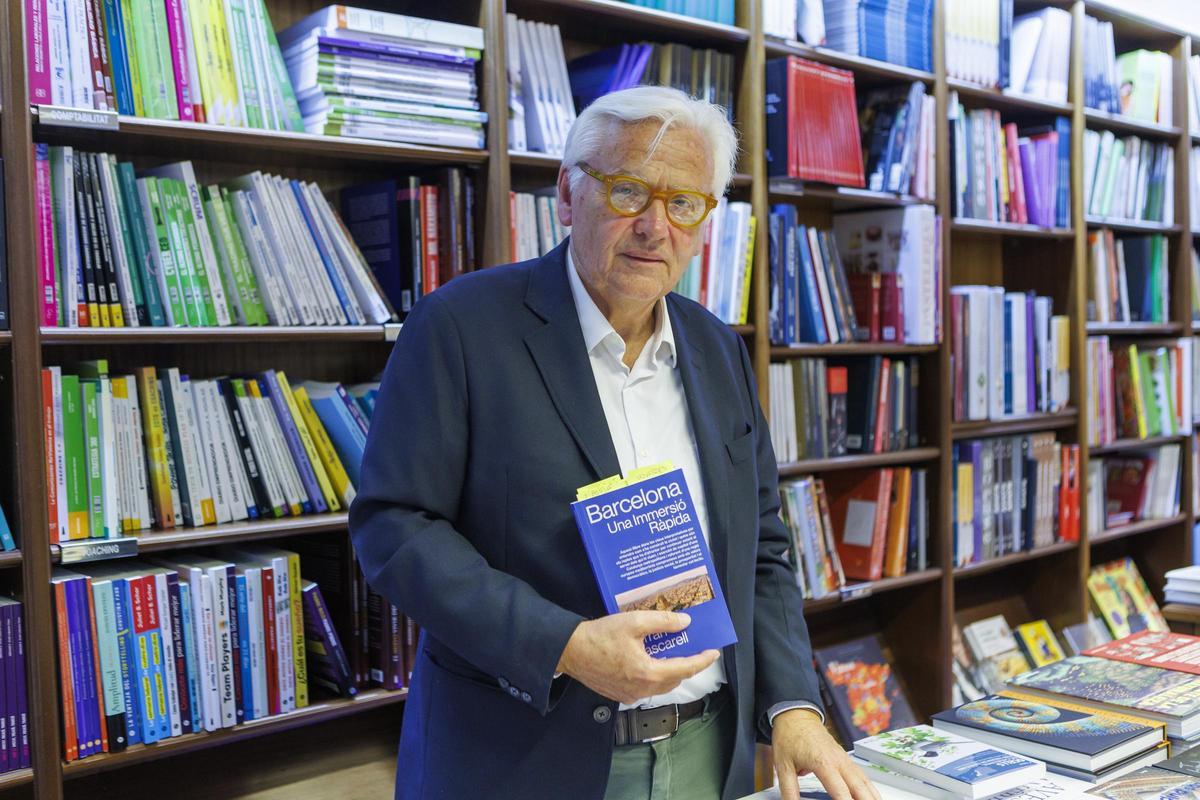 Ferran Mascarell va parlar de la importància de les ciutats del país en la presentació d’un llibre sobre Barcelona