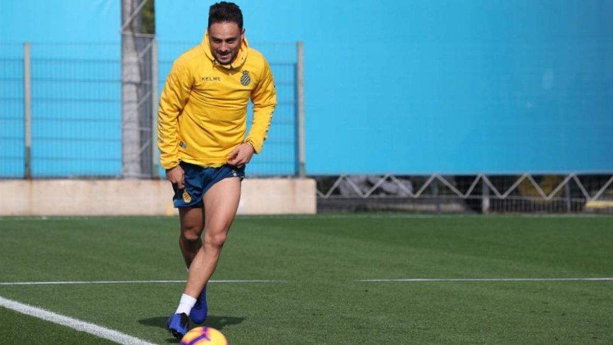 Sergio García podía decir adiós al club blanquiazul.