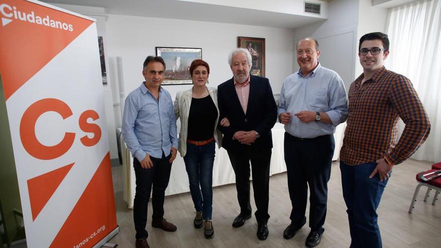 José Luis Ferrera, Carmen Pérez Soberón, Javier Vidal y Antonio Rañón