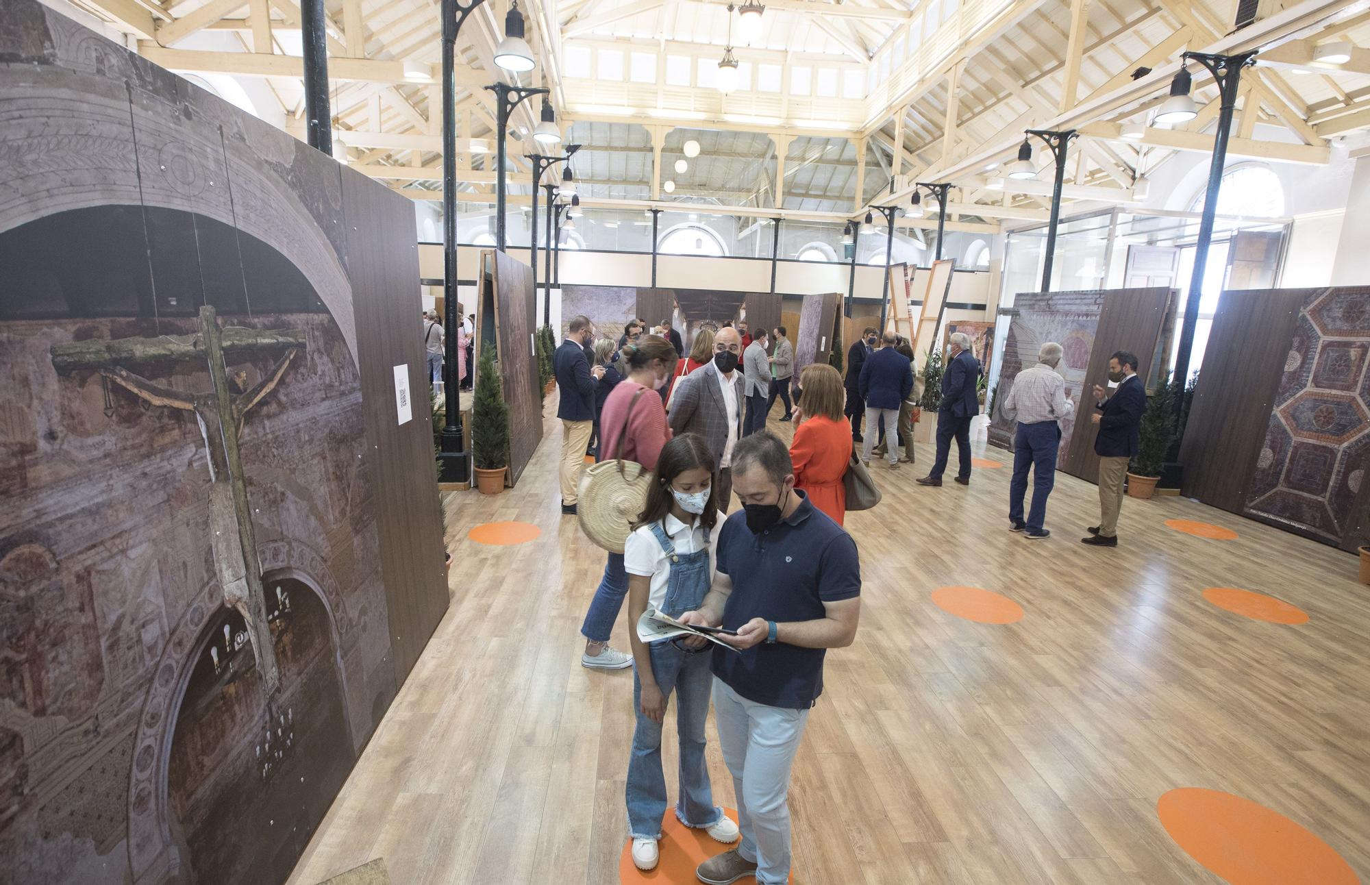 Trascorrales abre una ventana al pasado: inauguración de la muestra "Santullano, viaje al siglo IX"