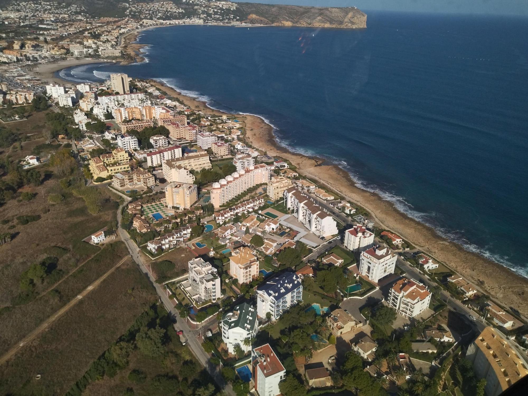 Xàbia, al vuelo