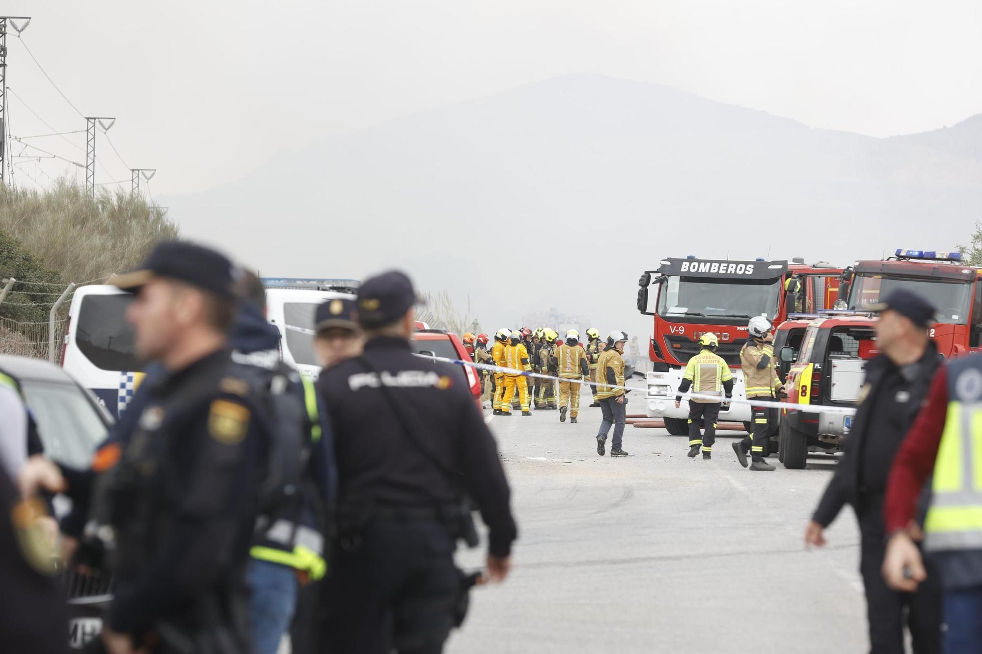 Grave explosión en la pirotecnia Hermanos Sirvent en Fontcalent, Alicante