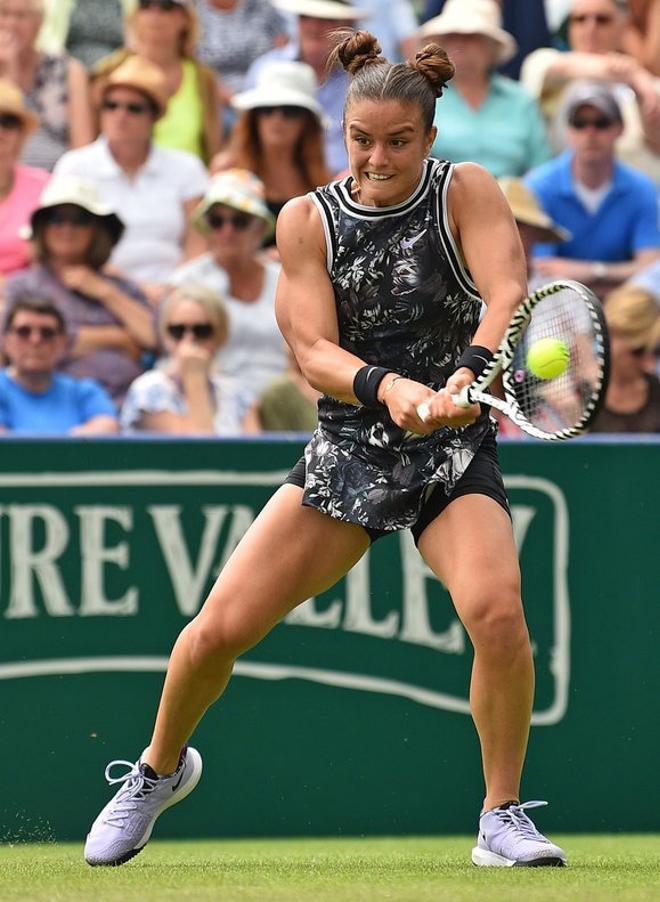 Maria Sakkari, durante un partido