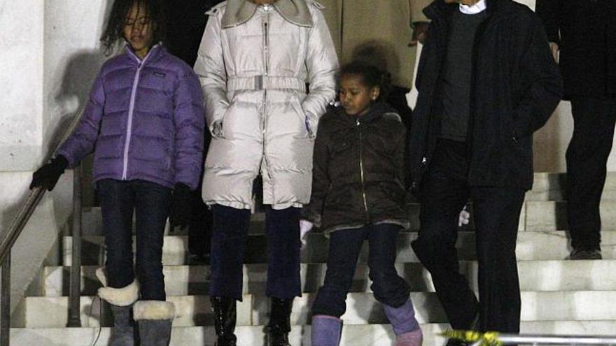 Los Obama, de turismo por Washington