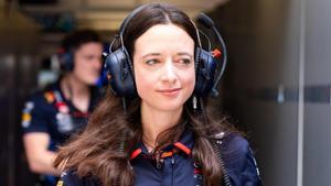 Hannah Schmitz, la ingeniera de estrategia de equipo de Red Bull