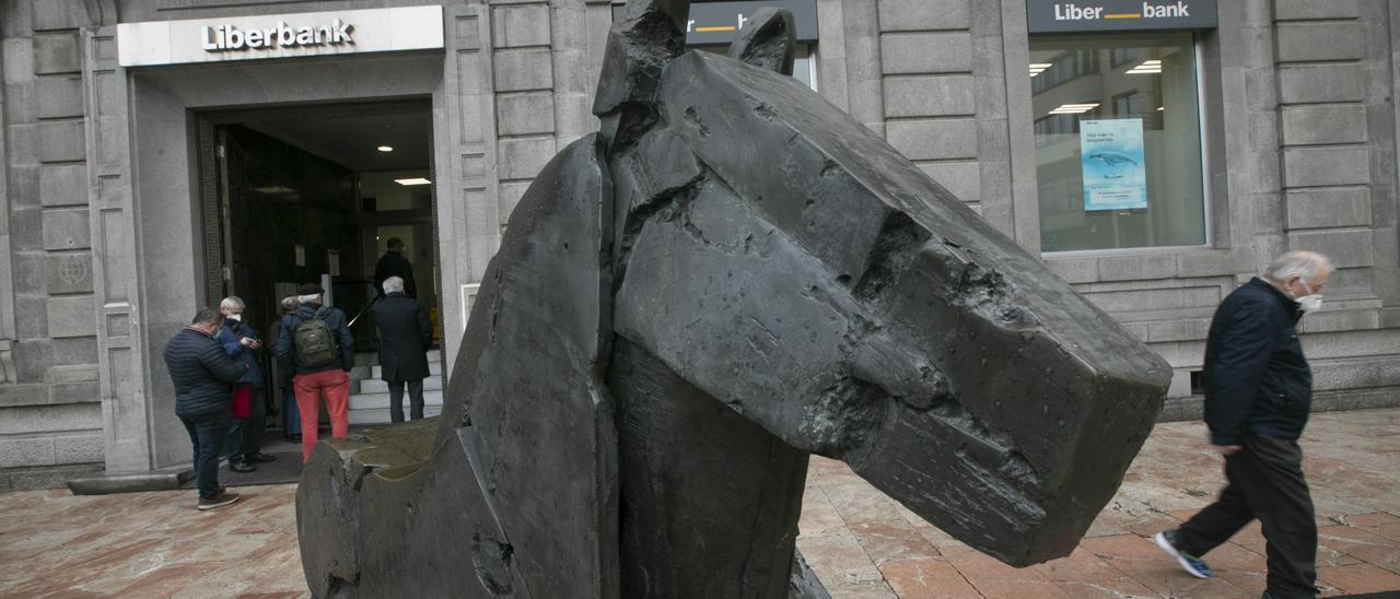 Sede de Liberbank en Oviedo.