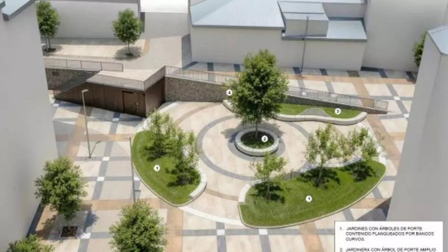 Cáceres adjudica por casi un millón la reforma de Camino Llano y la plaza Marrón