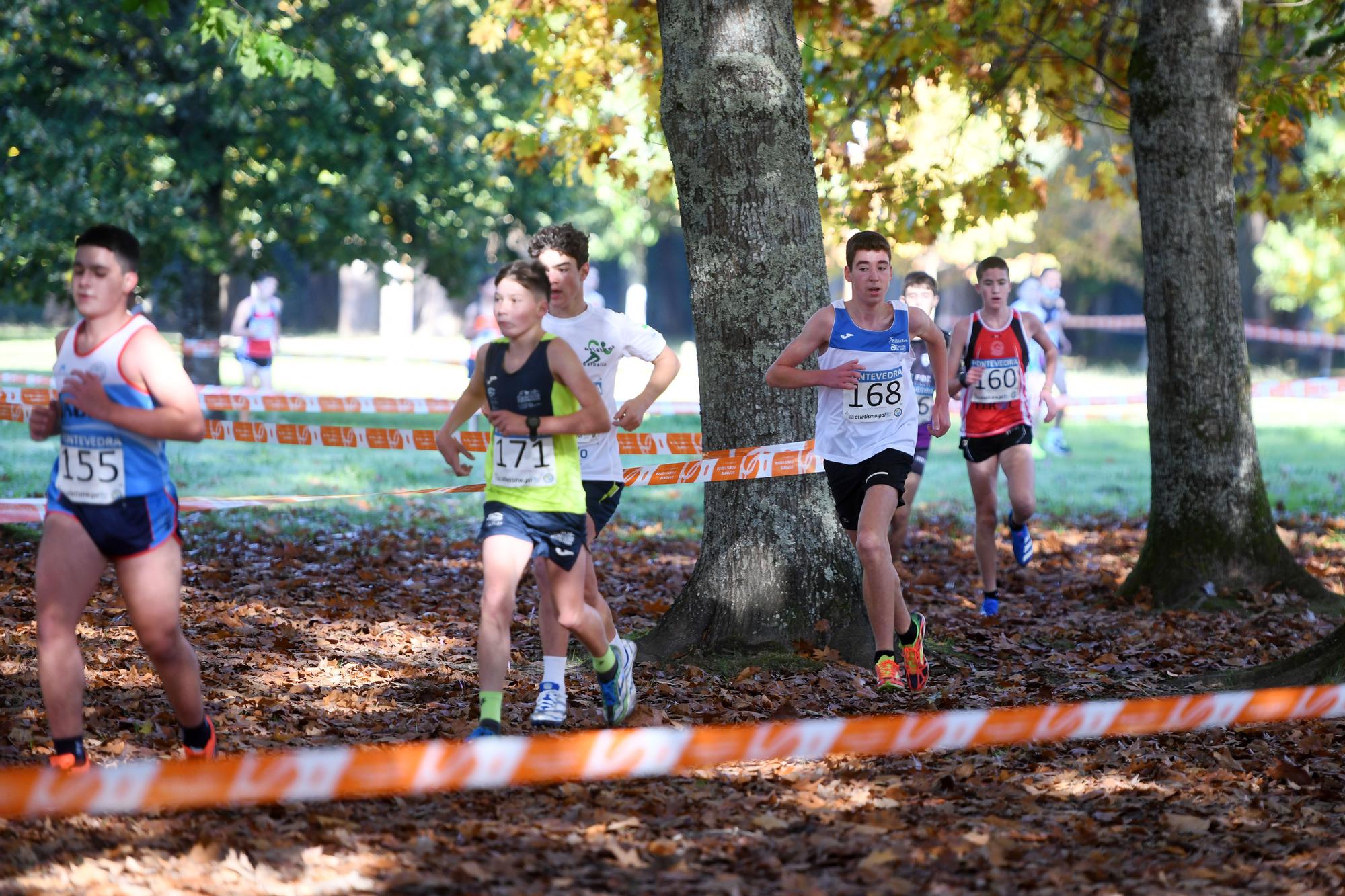 Nuno Ribeiro y Edymar Brea se imponen en el Campeonato Gallego de campo a través