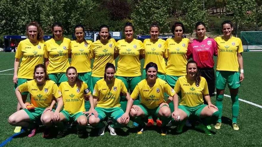 Once inicial del equipo &quot;amarillo&quot;, ayer en Madrid.